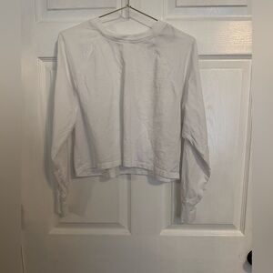 YPB Women’s White Long Sleeve Crop Top Size XS